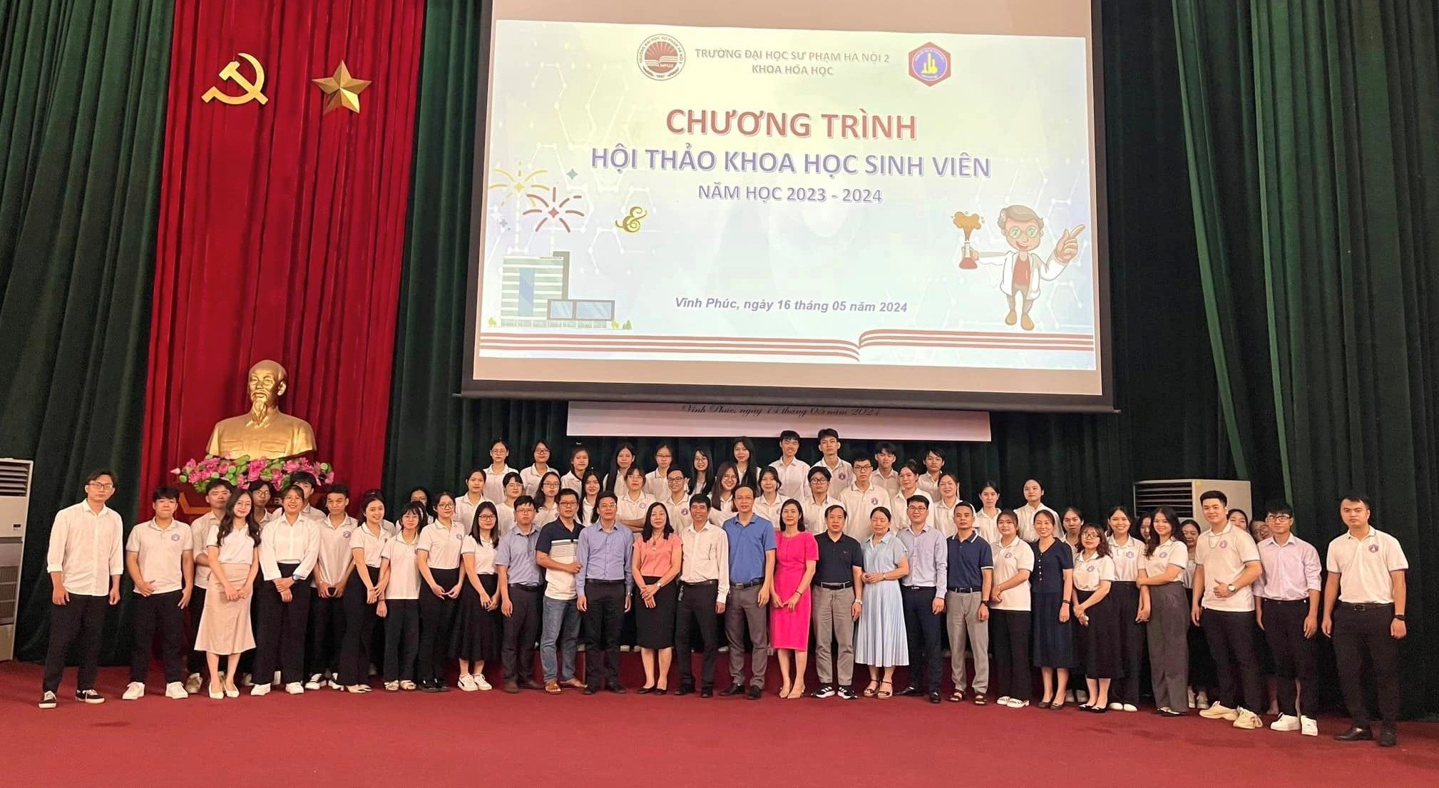 Hội thảo khoa học sinh viên khoa Hóa học năm học 2023 - 2024