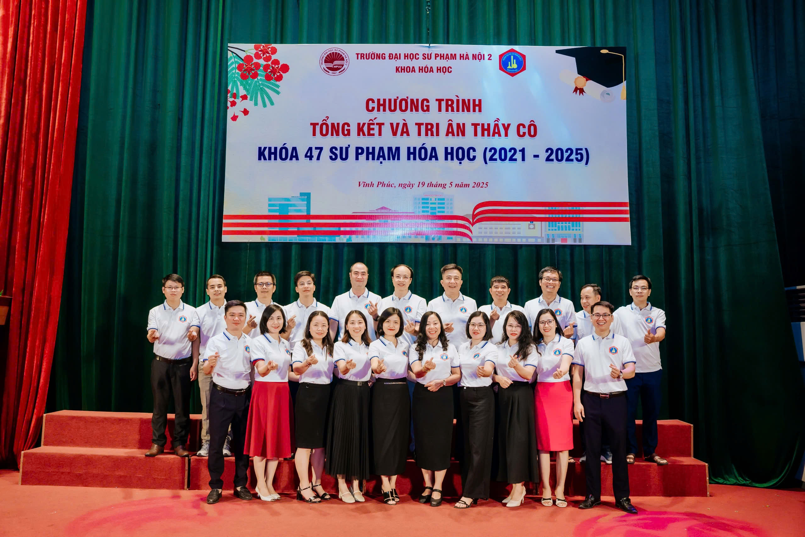 Thư mời dự Lễ kỷ niệm 47 năm thành lập (1978 - 2025), 20 năm tái lập Khoa Hóa học (2005 - 2025)