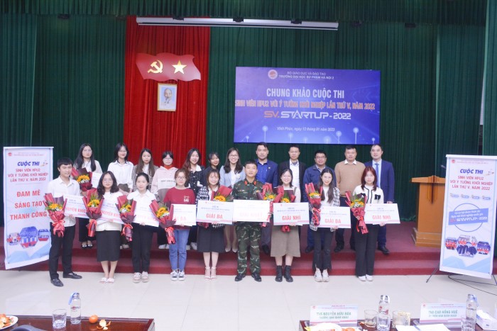 Dự án của sinh viên khoa Hóa học đạt giải Nhì vòng Chung khảo Cuộc thi “Sinh viên HPU2 với ý tưởng khởi nghiệp” lần thứ V, năm 2022